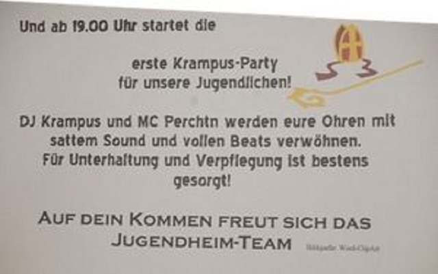 Krampusflyer